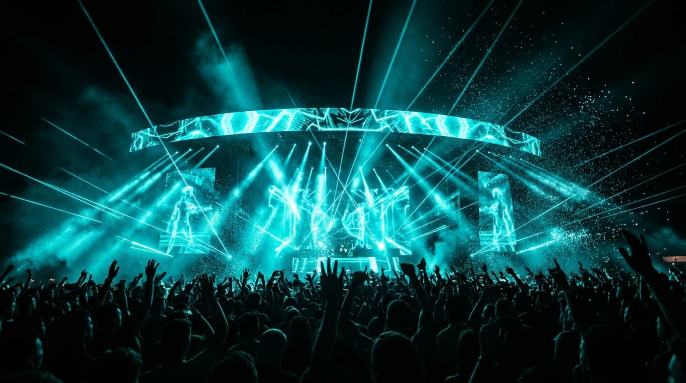 Event video Production — AI-rendered visual